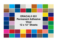 ORACAL® 651  (12" Sheets)
